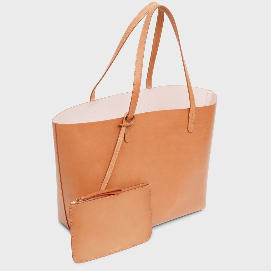 Women's Mansur Gavriel Large Tote Bags Light Brown | AU 0M79OD